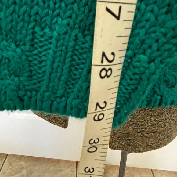 VTG KELLY GREEN RAMIE AND COTTON SWEATER SIZE M BY CASUAL CORNER - Picture 8 of 9